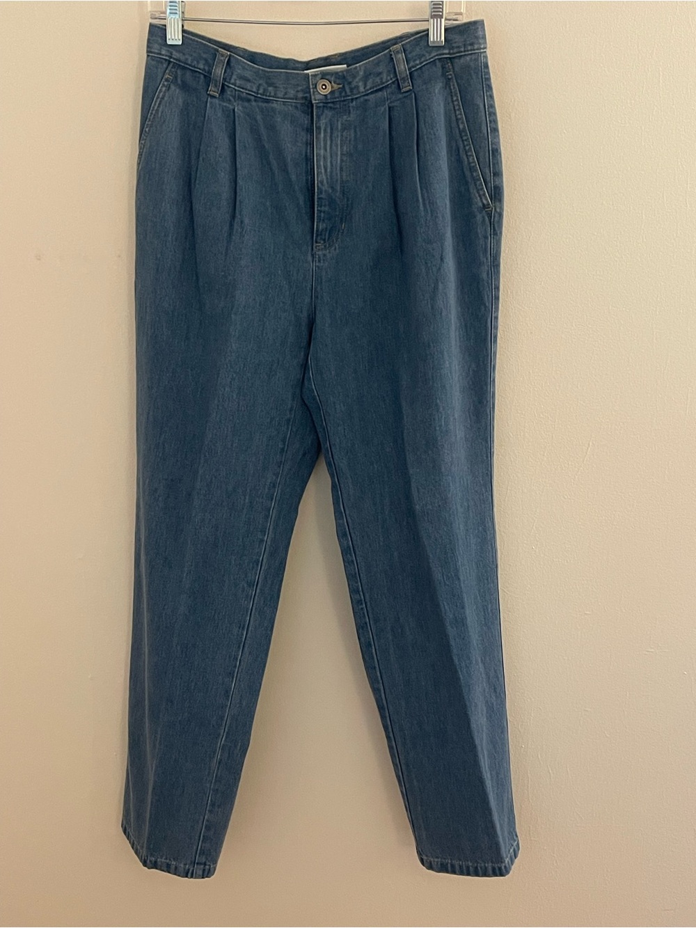 Vintage Liz Claiborne Lizwear Jeans Petite 12 High Rise Pleated Mom Jeans